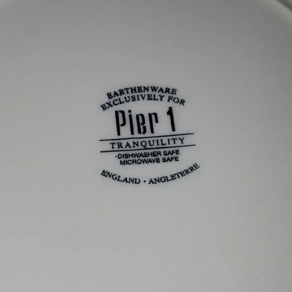 Pier 1 Imports Tranquility Dinner Plate